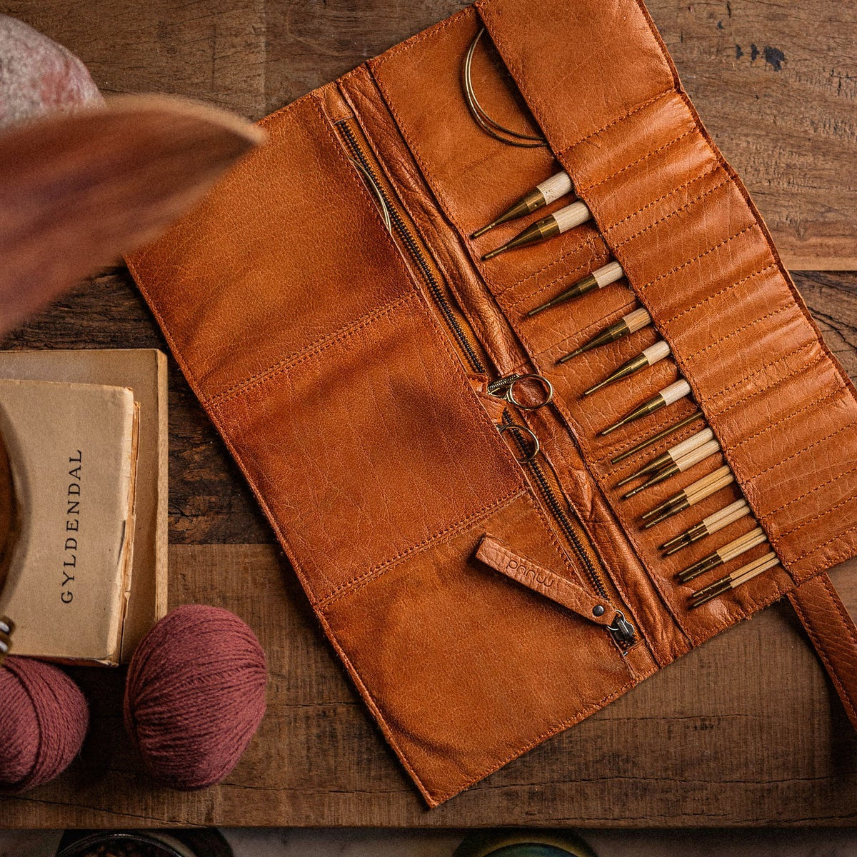 Stockholm Needle Case - Premium Knitting Needle Organizer | muud