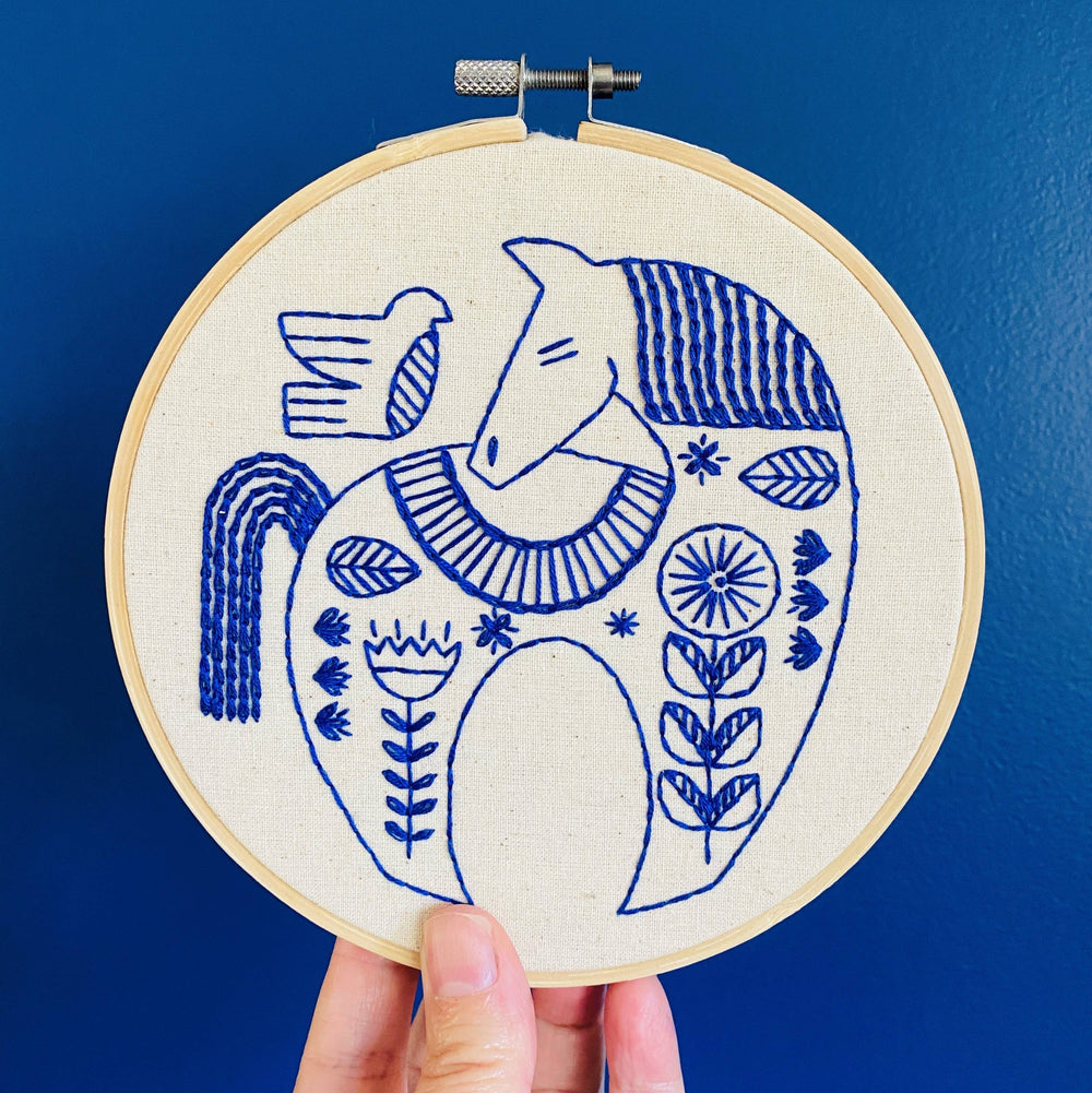 Hygge Horse Embroidery Kit