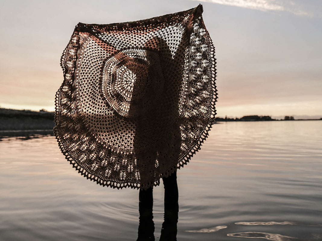 Spring Pi-Shawl Lace Knit Along