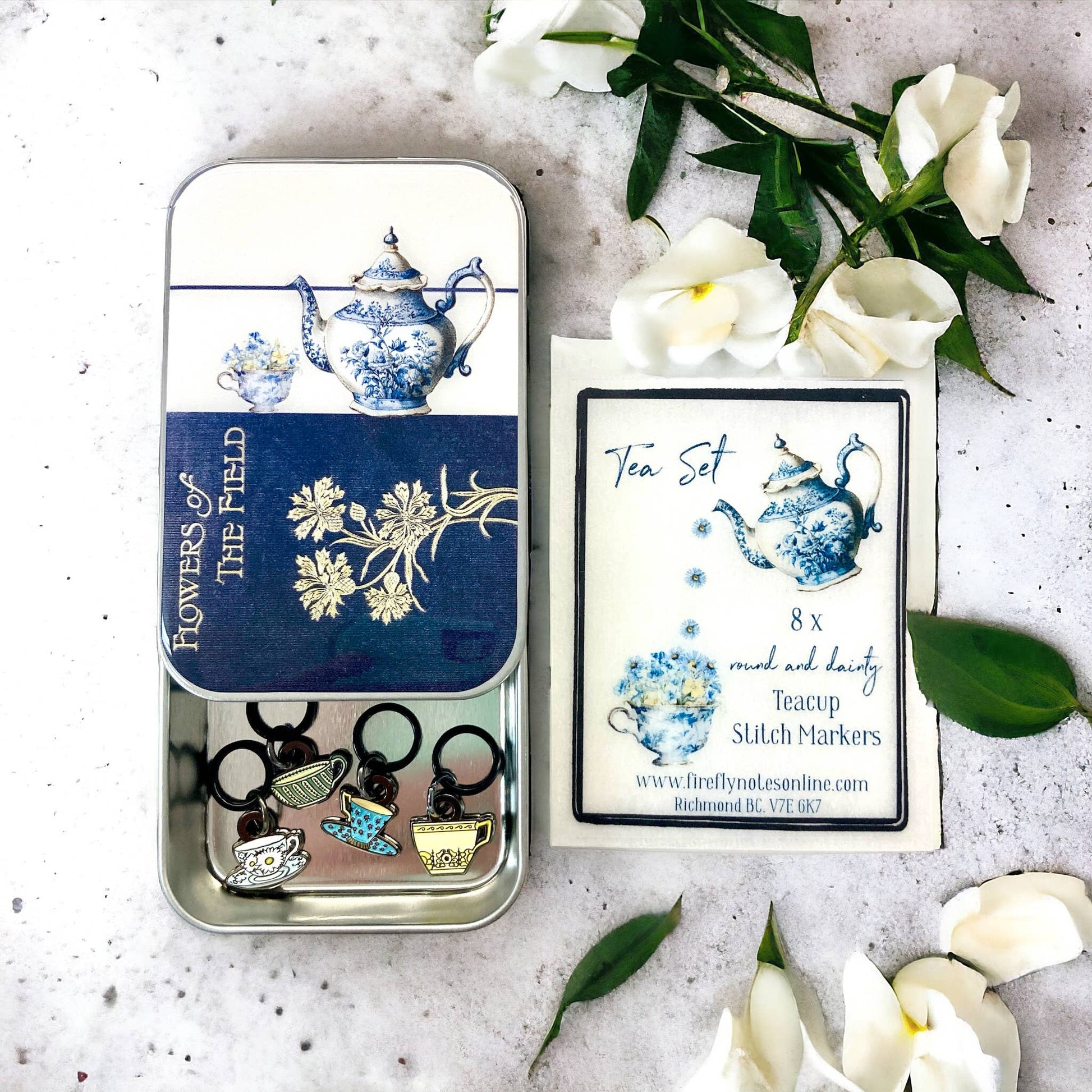 Tea Time Notions Tin