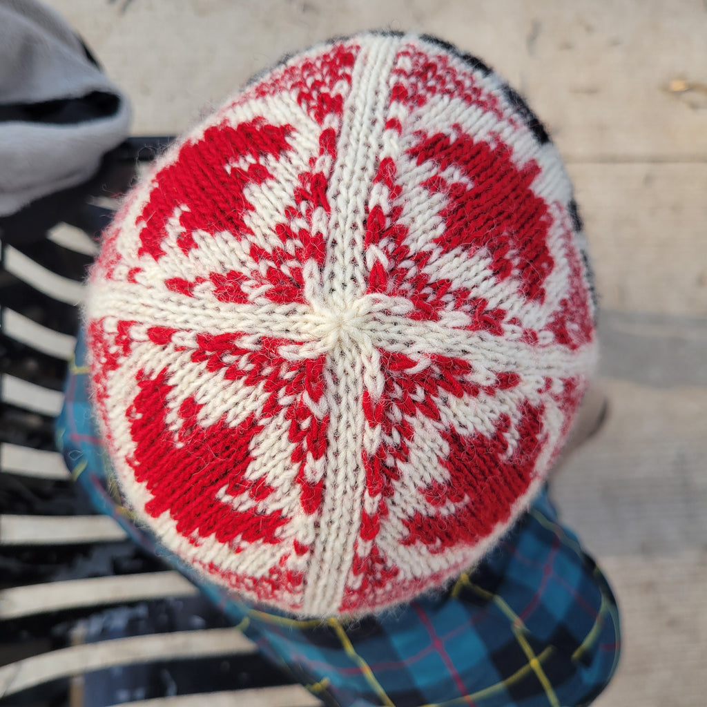 Elbows up! Toque Kit in Briggs and Little Sport