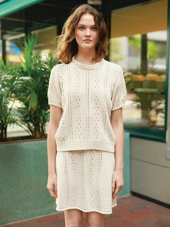 Single pattern 2404 Summer knits / No. 9  Cornelia Tee & Skirt