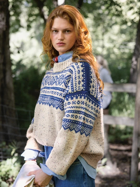 Single pattern 2410 Norwegian Icons | No. 2  Marius Ladies Sweater