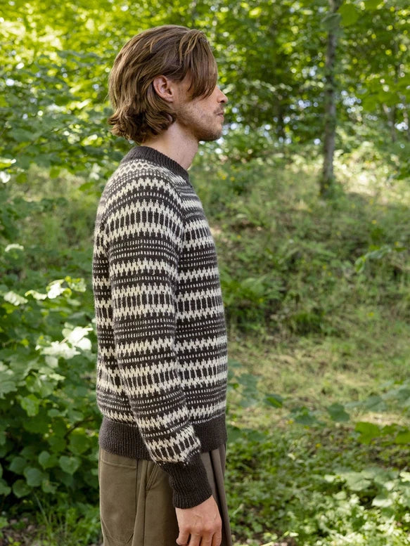 Single pattern 2410 Norwegian Icons | No. 5  Kleiva Sweater for Men