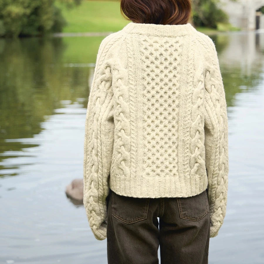 Single pattern 2513 Atlas No. 4 | Wilbur Cable Sweater