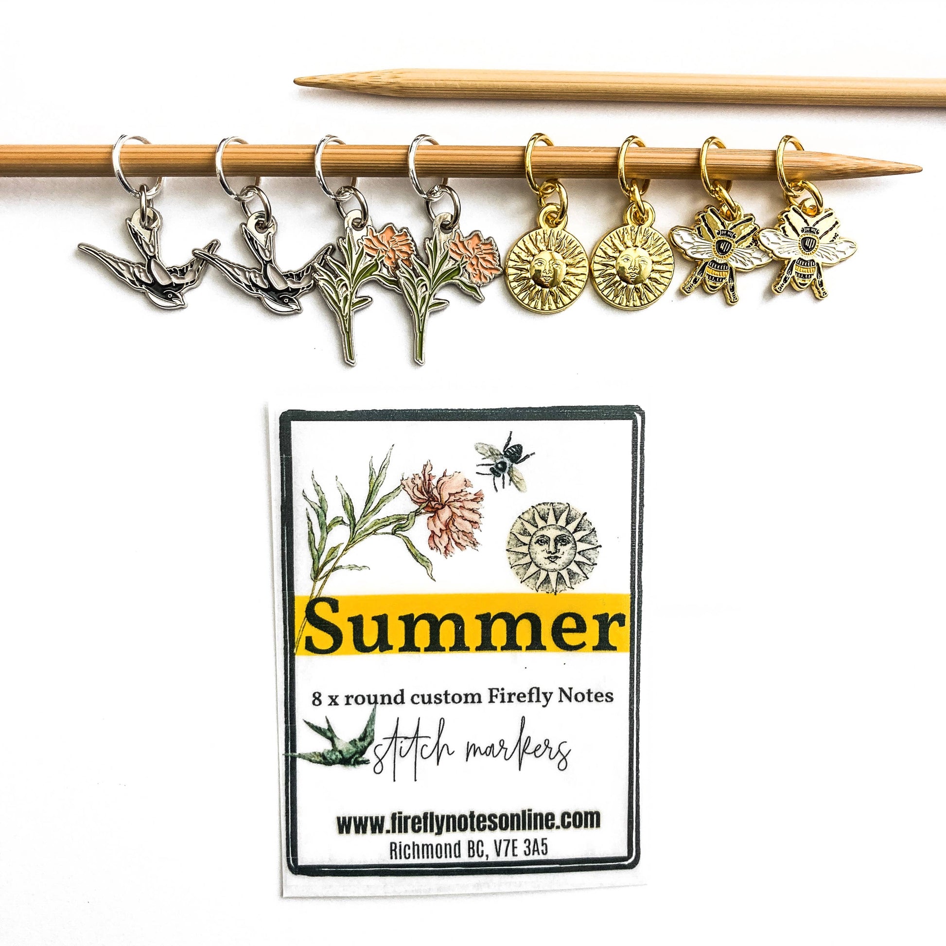 Summer Stitch Marker Packs