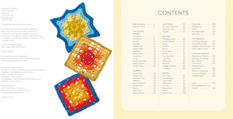 A Year of Granny Squares: 52 grannies to crochet, one for every week of the year