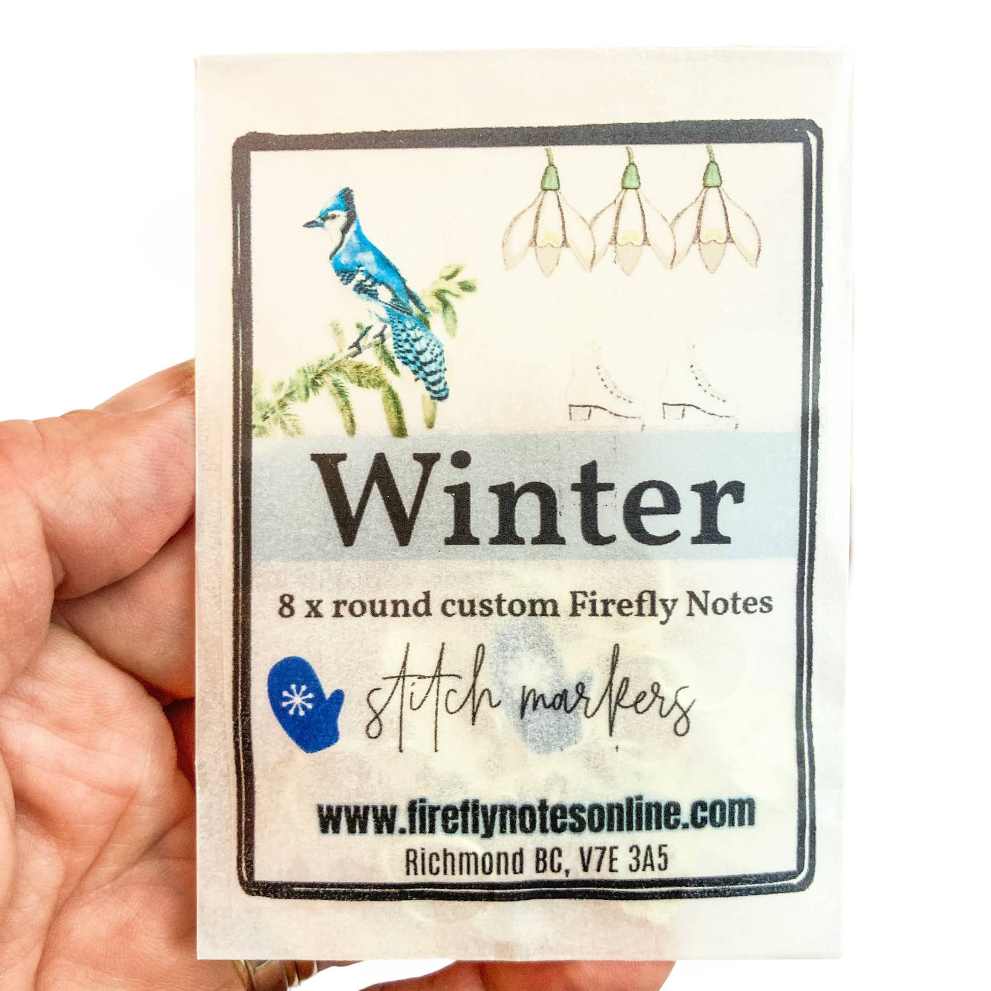 Winter Stitch Marker Packs