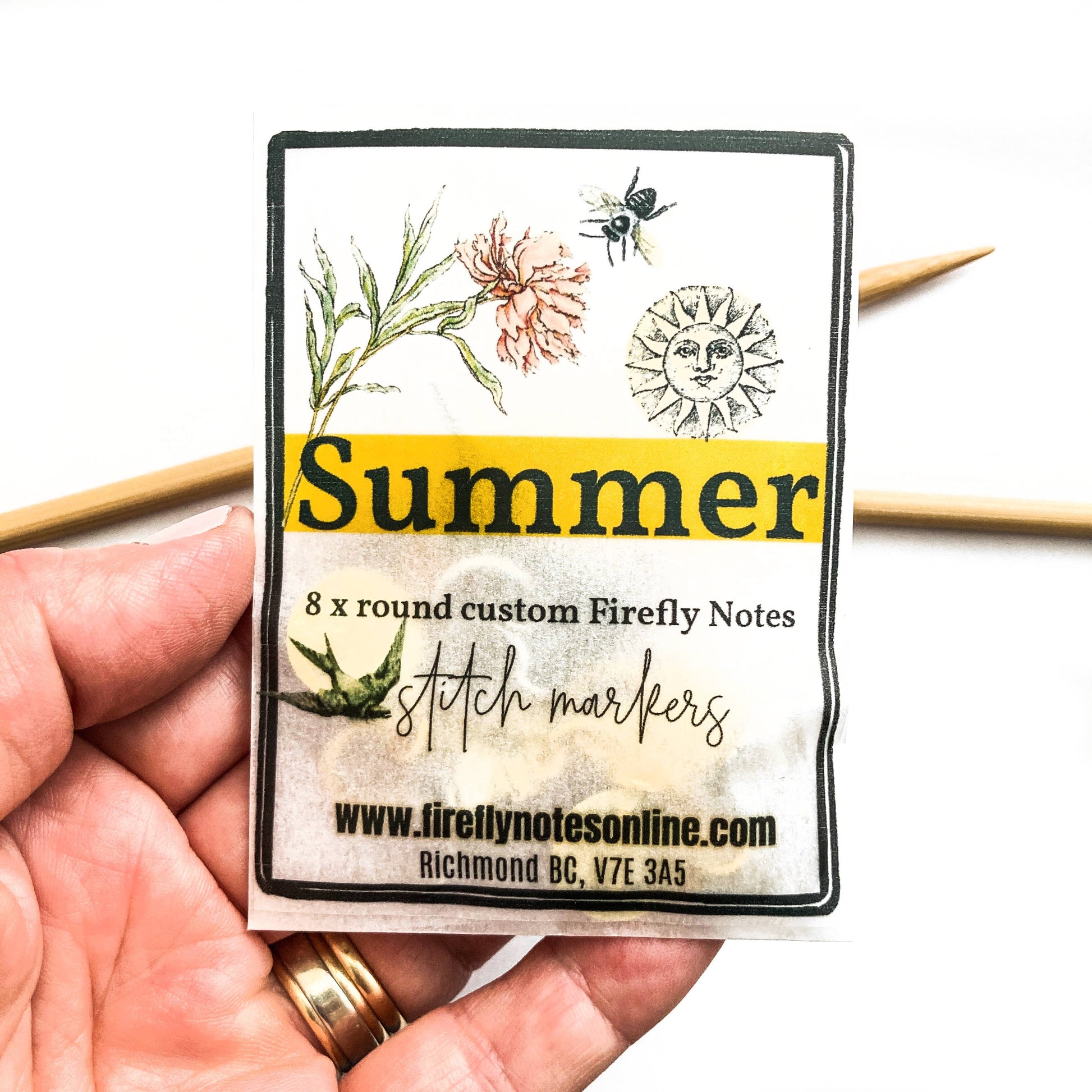 Summer Stitch Marker Packs