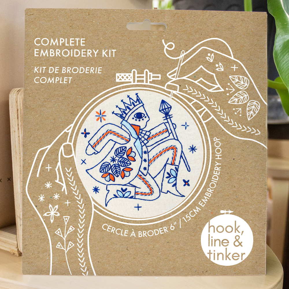Lord of Leaping Complete Embroidery Kit