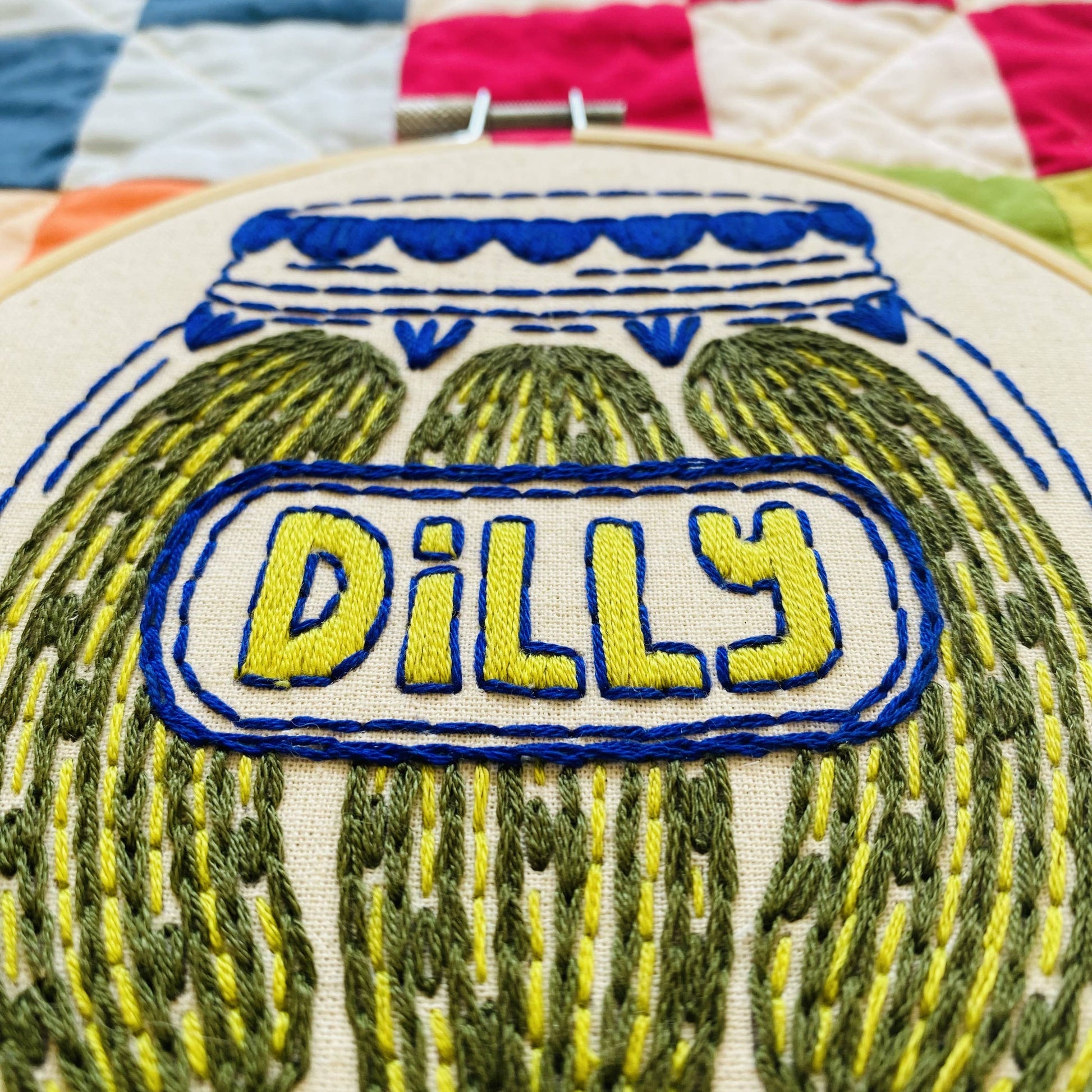 Pickles Complete Embroidery Kit