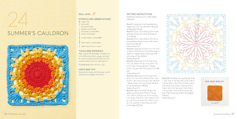 A Year of Granny Squares: 52 grannies to crochet, one for every week of the year