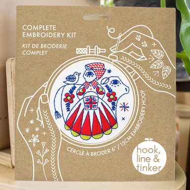 Milkmaid Complete Embroidery Kit