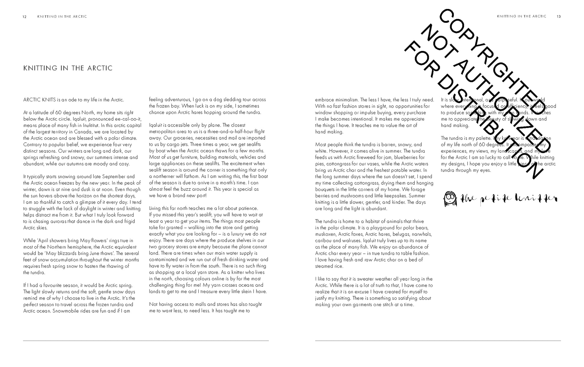 Arctic Knits