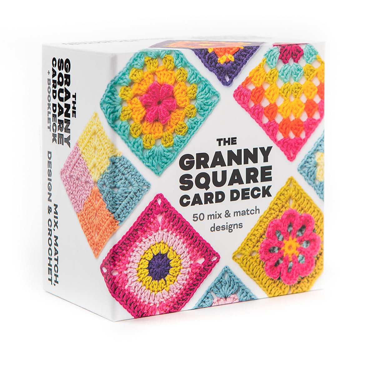 The Granny Square Card Deck: 50 Mix and Match Designs