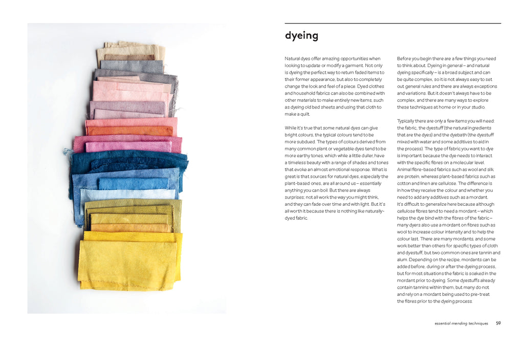 Visible Mending: Repair, Renew, Reuse The Clothes You Love