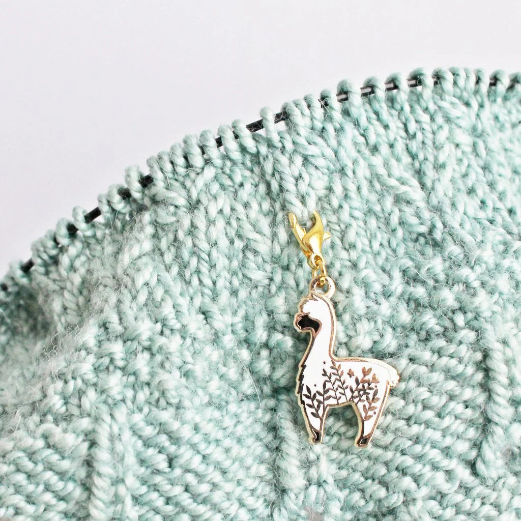 Little Alpaca Progress Keeper / Stitch Marker