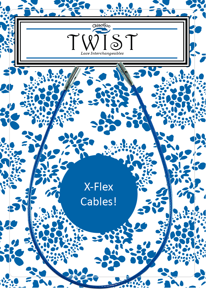 TWIST X-Flex Blue Cables [S]