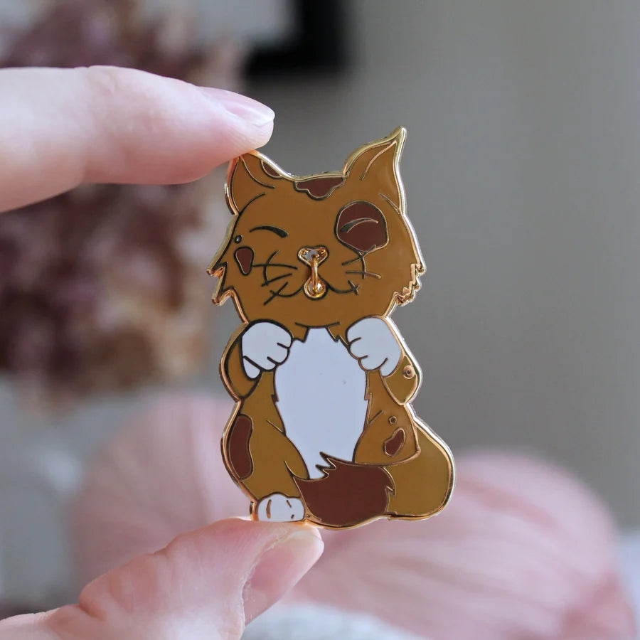 Knitter's Helper - Cat Pin Only