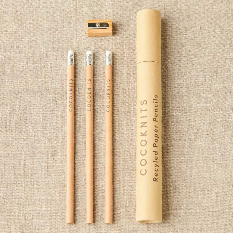 Recycled Paper Pencils (with sharpener!)