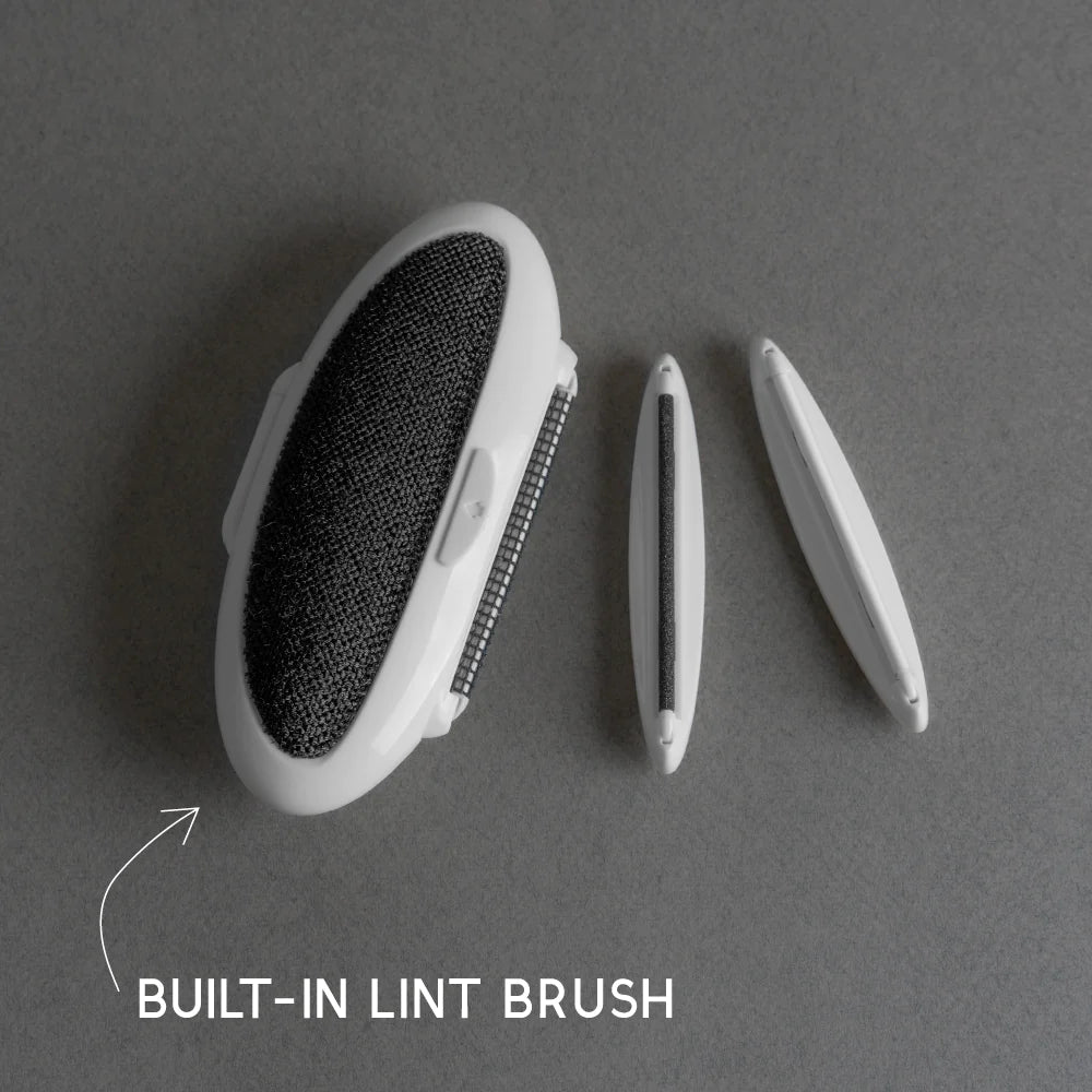 GLEENER COMPACT FABRIC SHAVER & LINT BRUSH