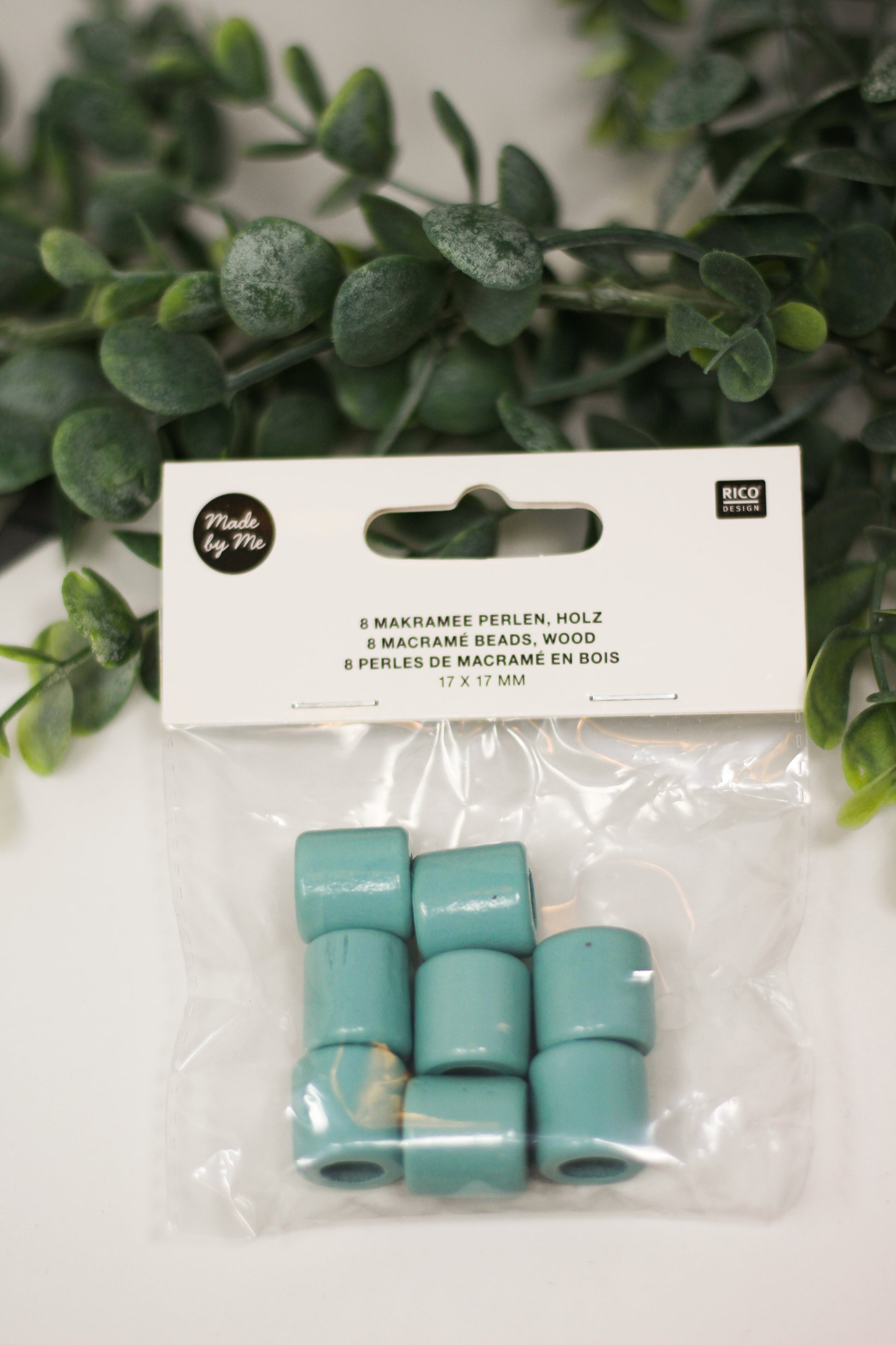 Macrame Beads: Coloured