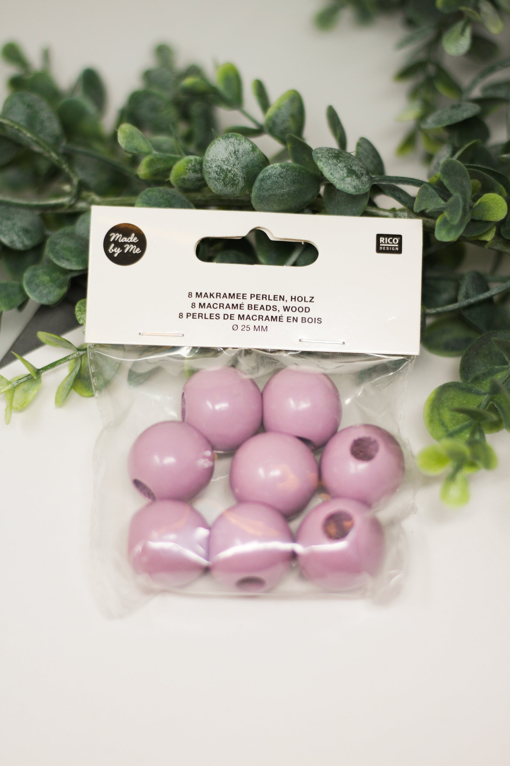 Macrame Beads: Coloured