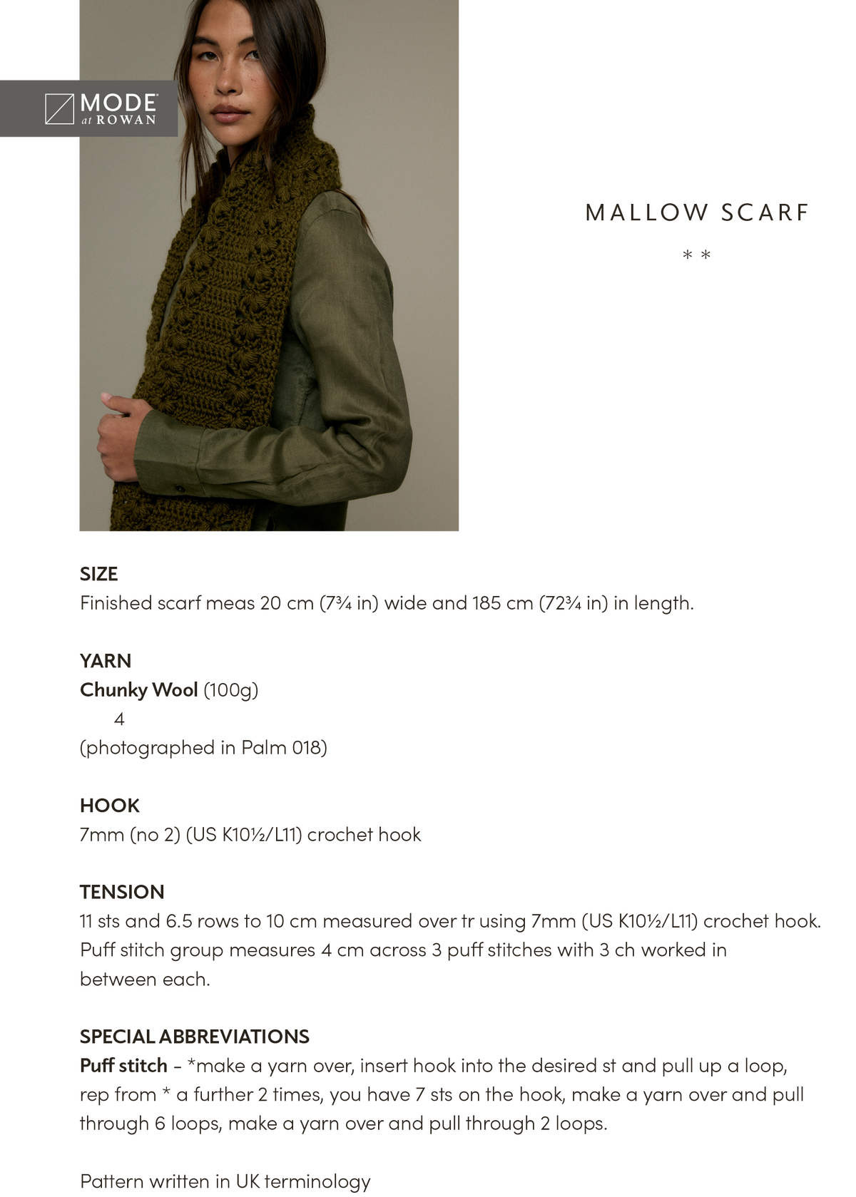Mallow Scarf