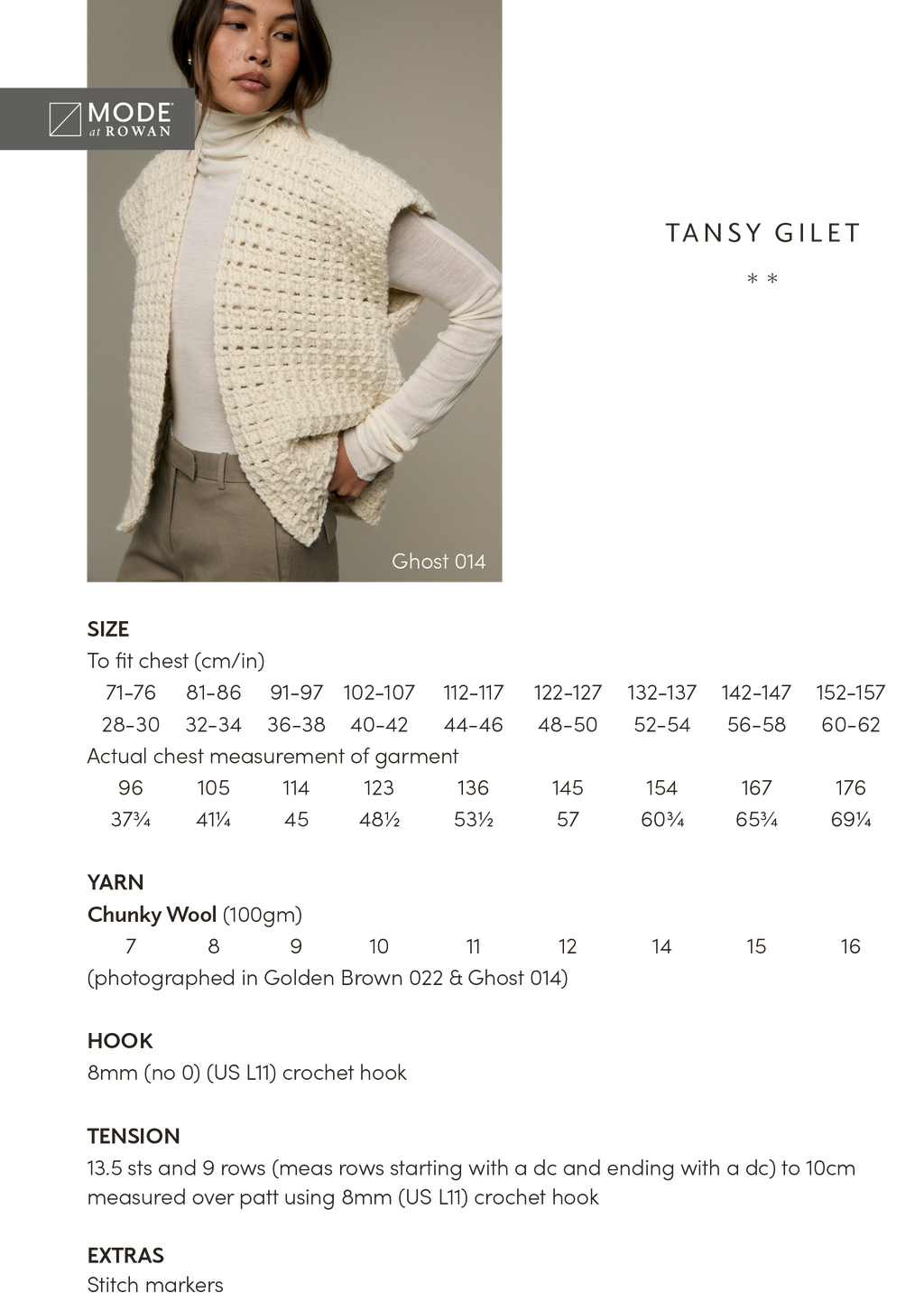 Tansy Gilet