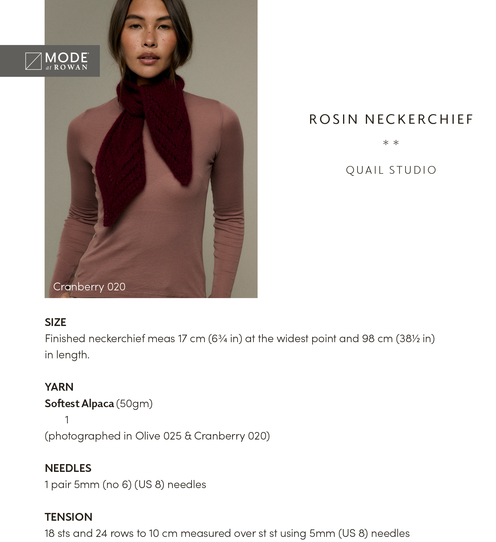 Rosin Neckerchief