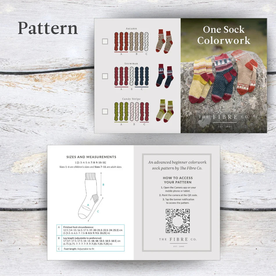 One Sock Colourwork Kit