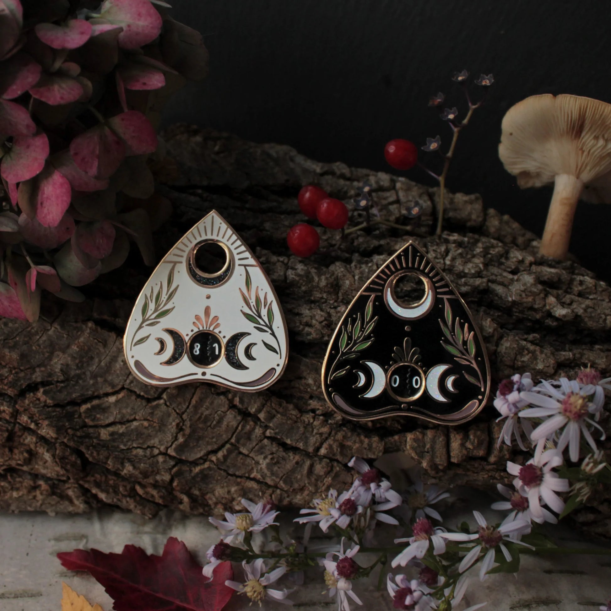 Ouija Row Counter Enamel Pin