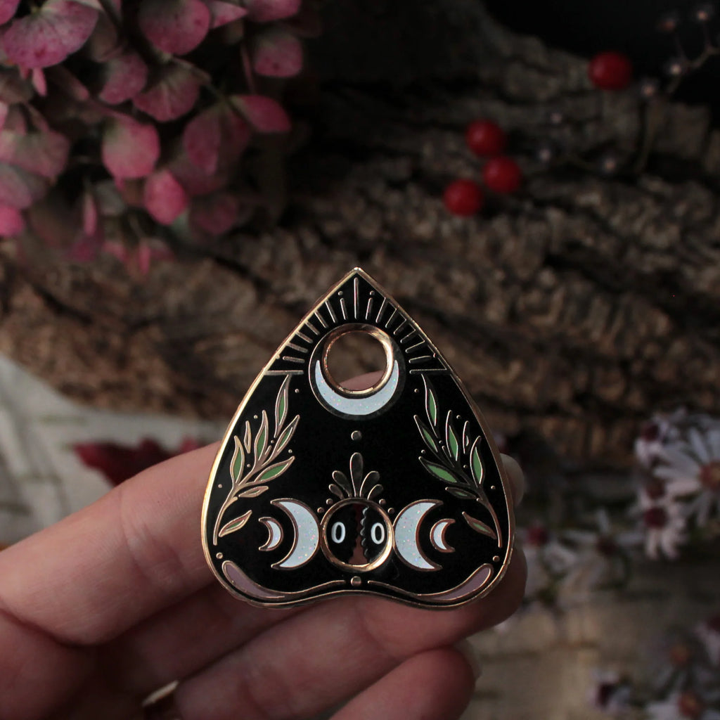 Ouija Row Counter Enamel Pin