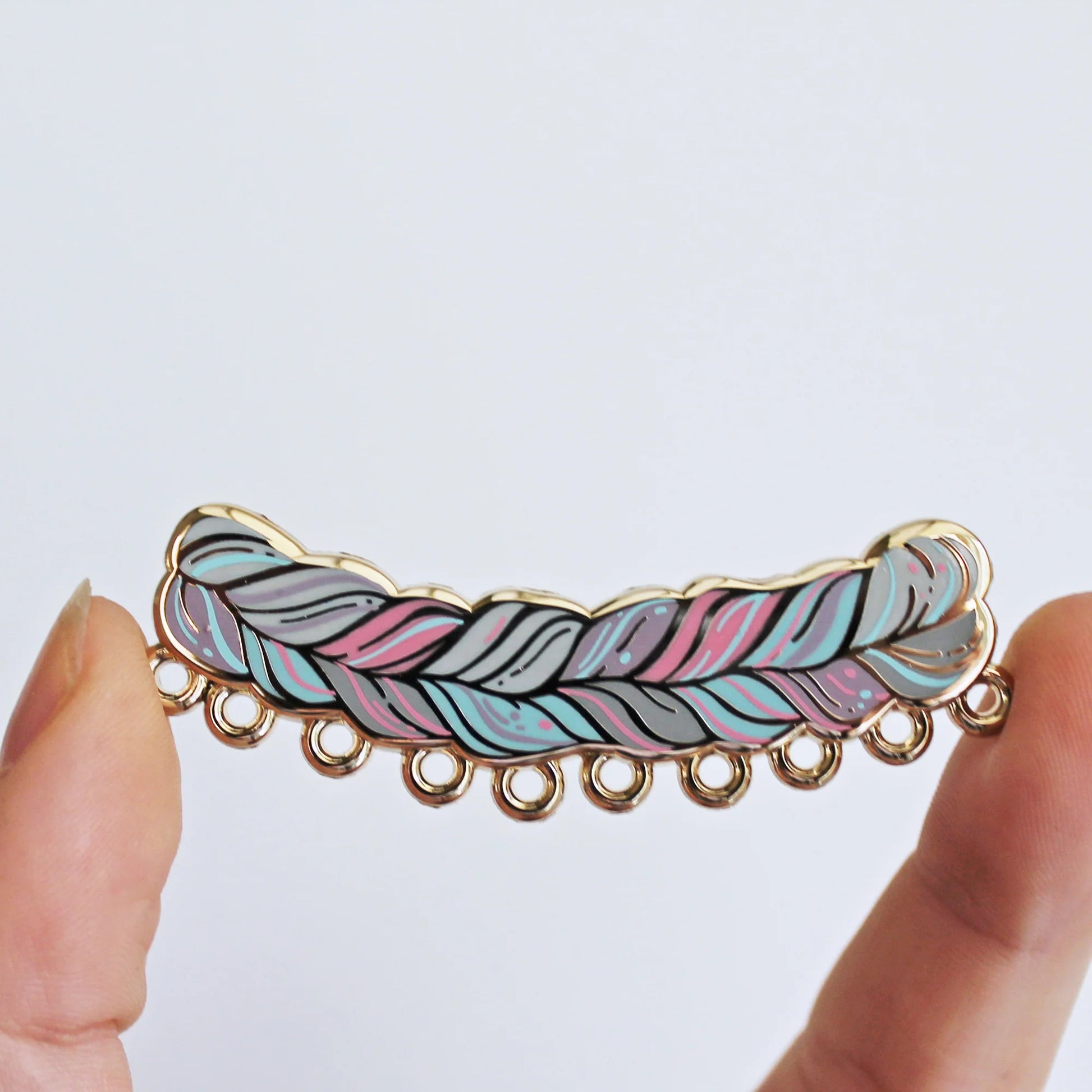 Keeper Holder Pin - Indie Dyed Knit