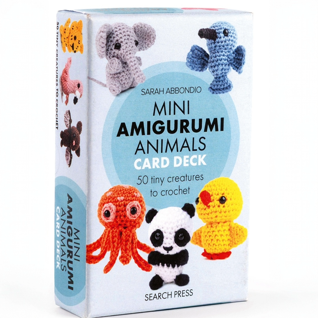 Mini Amigurumi Animals Card Deck