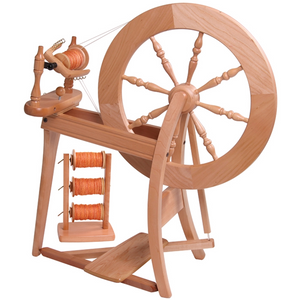 Traditional Double Drive Spinning Wheel