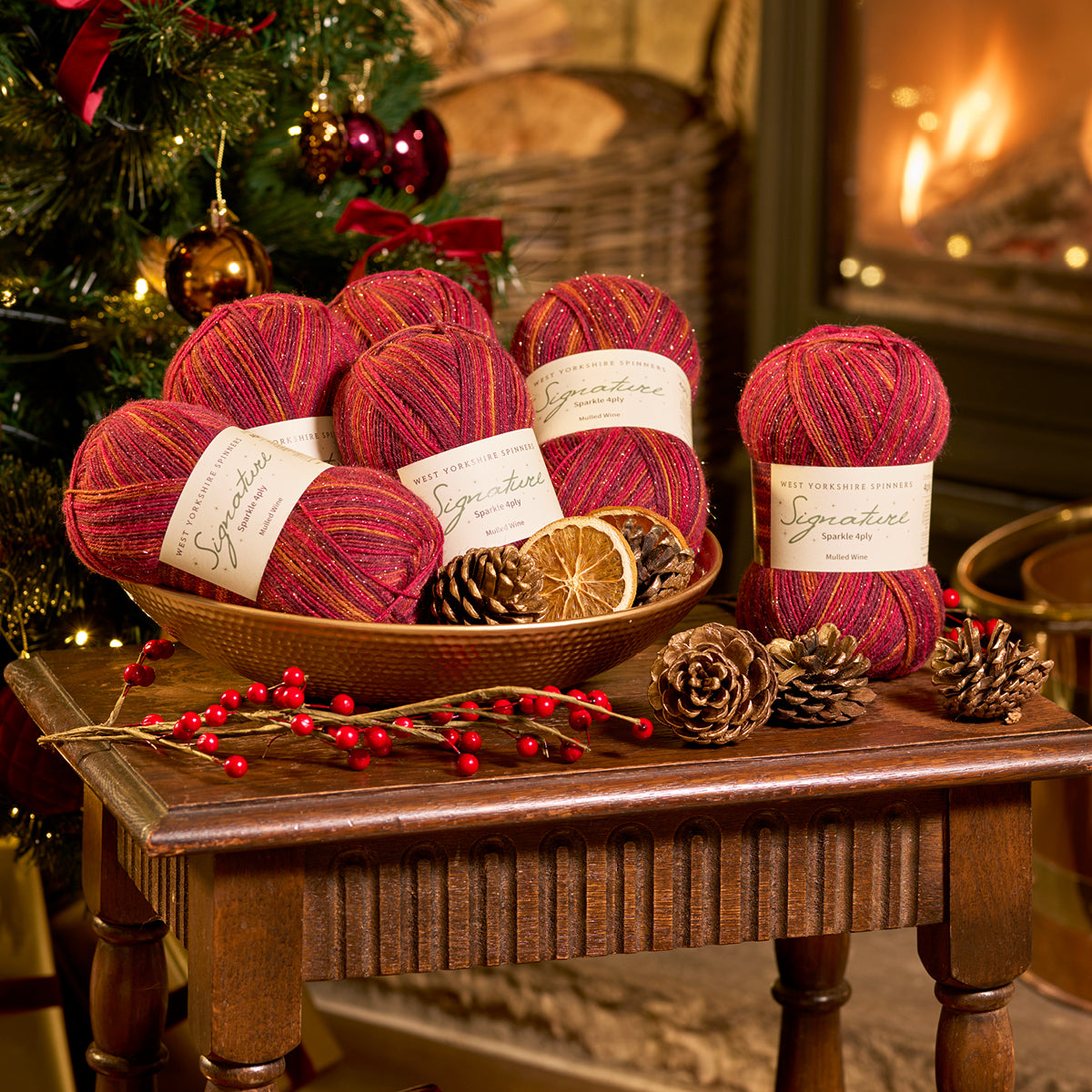Signature 4-ply Christmas Collection – Needles in the Hay