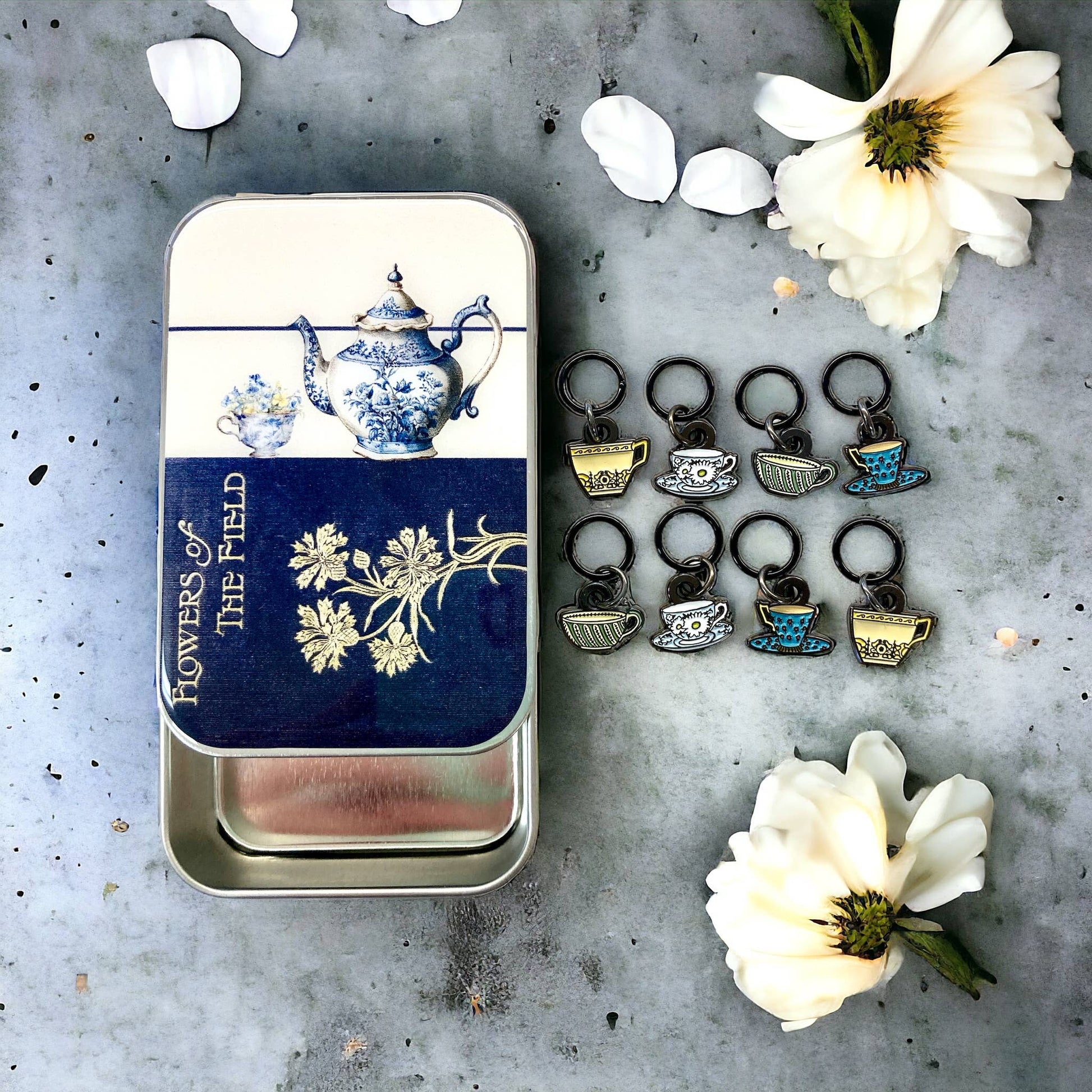 Tea Time Notions Tin