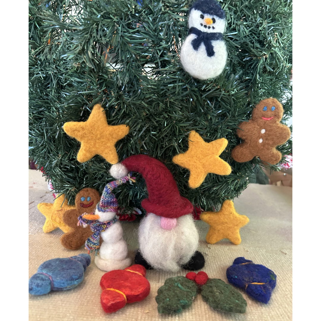Needle Felted Ornament