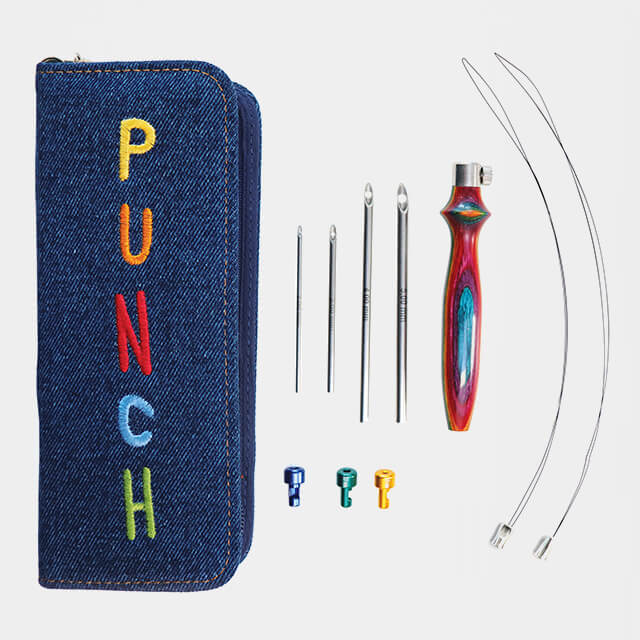 The Vibrant Punch Needle Set