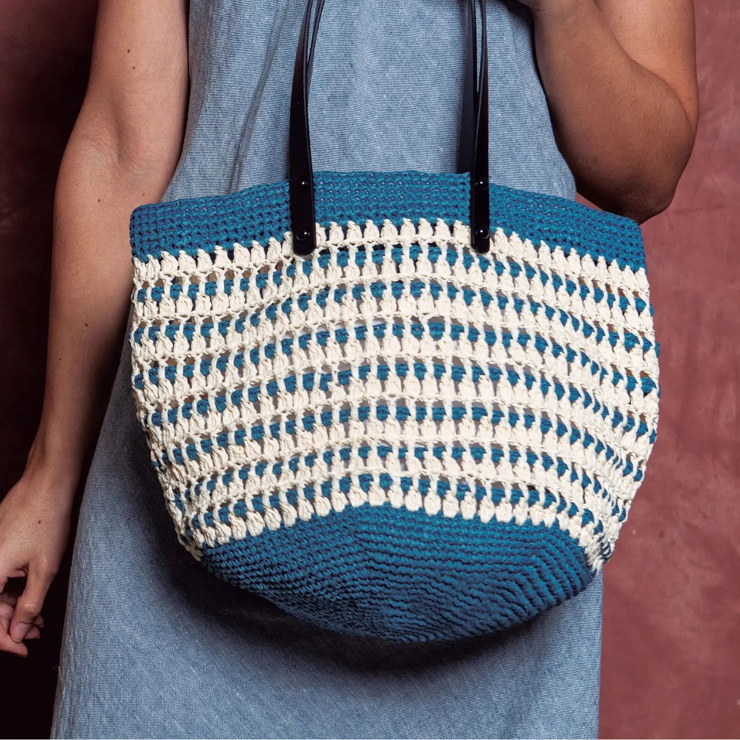 Intermediate Crochet: Raffia Bag Project