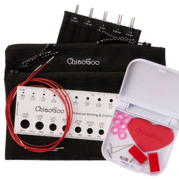 TWIST Red Lace Mini Set 5"/13cm 7500-M