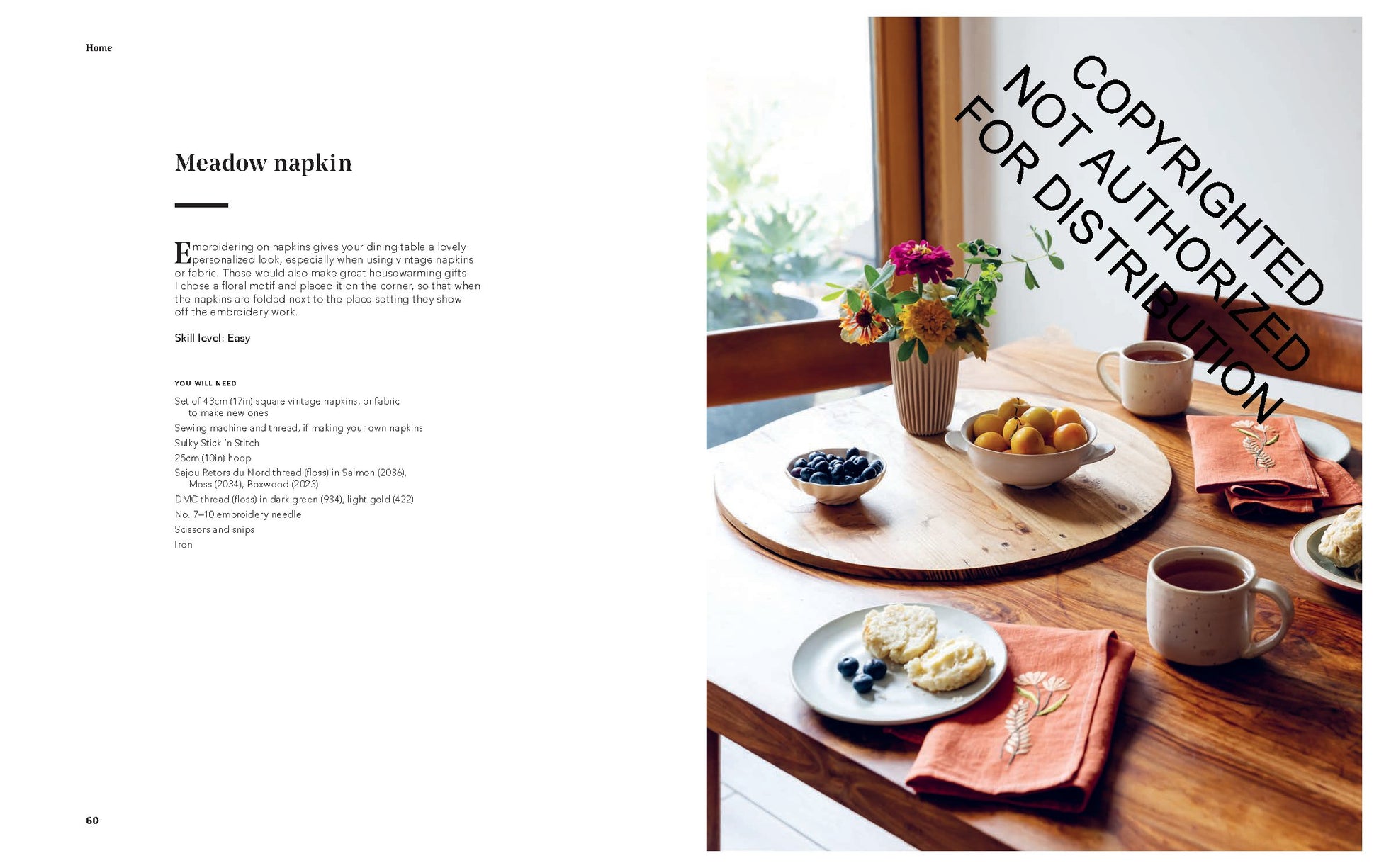 Embroidery: A Modern Guide to Botanical Embroidery