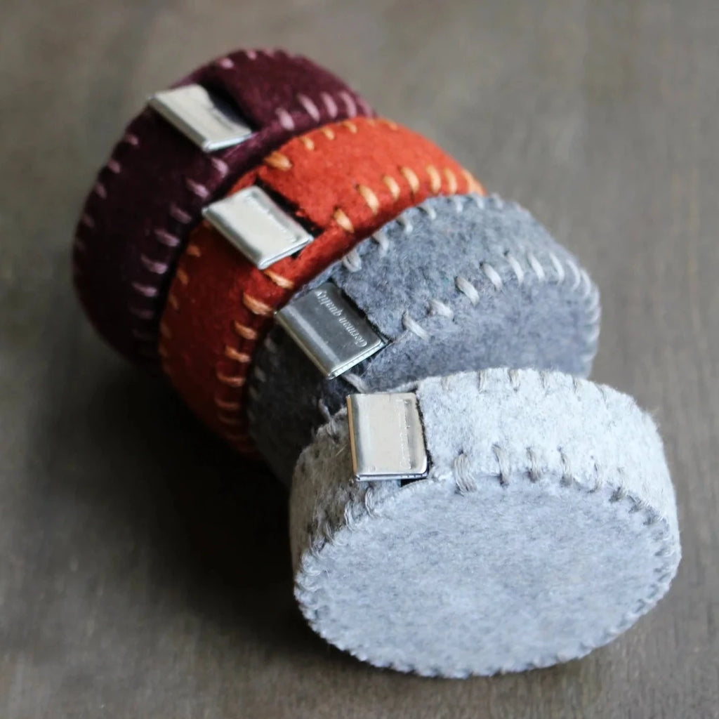 Hand-Stitched Woolen Tape Measures