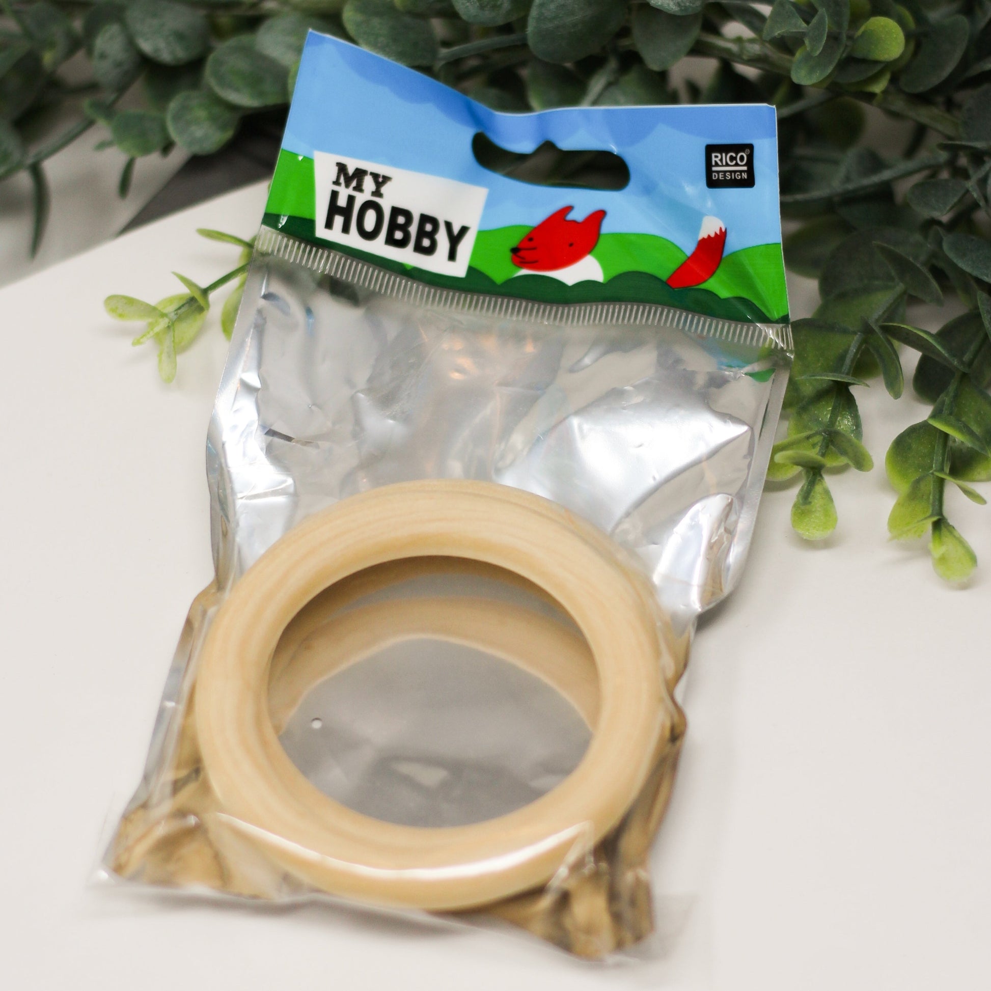 Macrame Wooden Rings