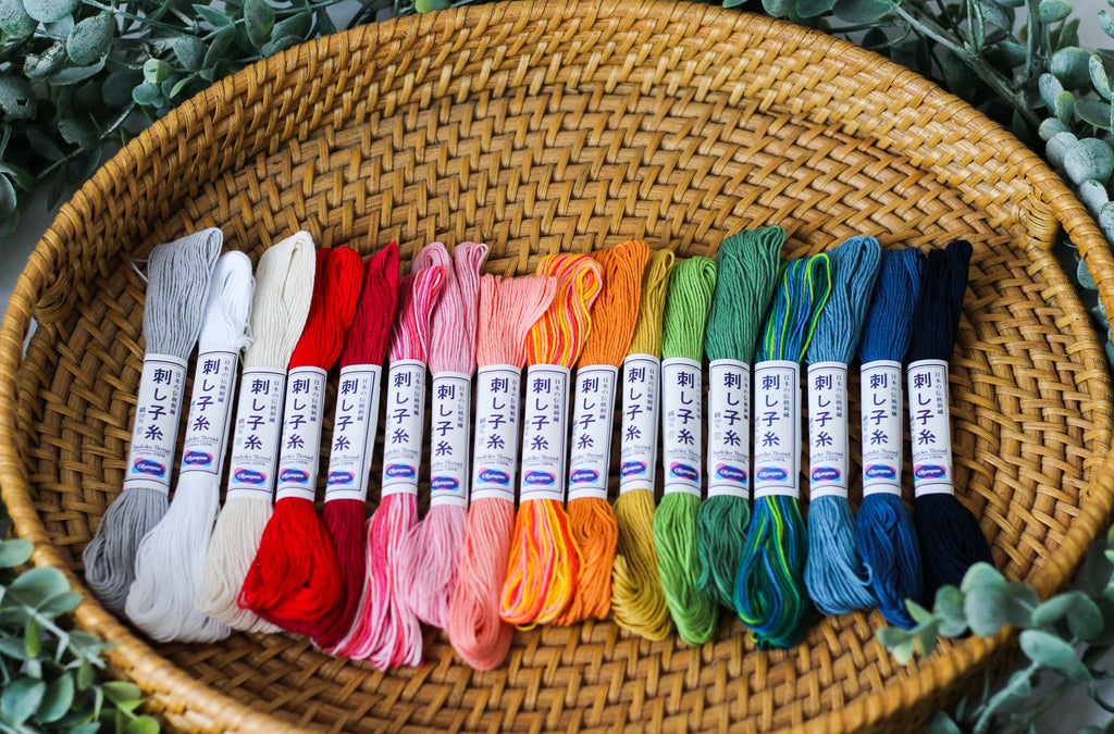 Sashiko Thread: Solid Colours