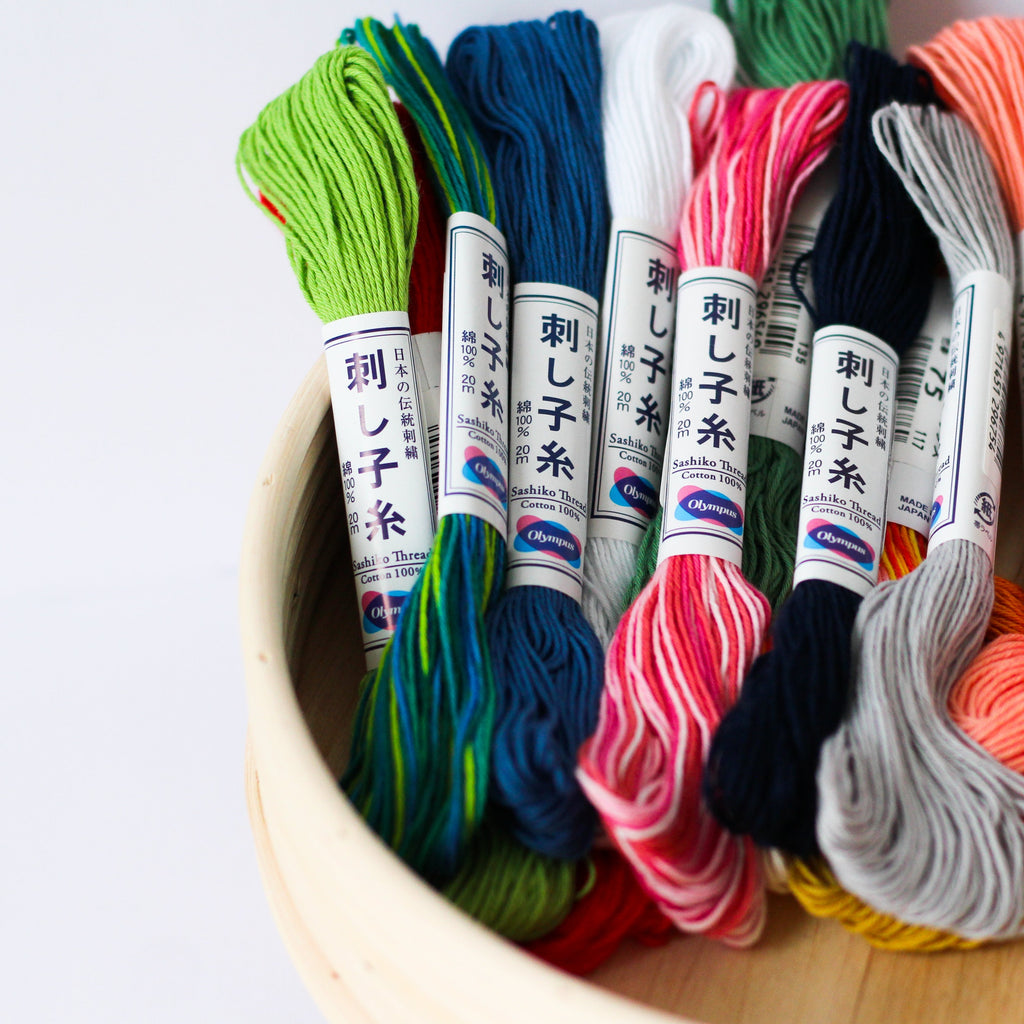 Sashiko Thread: Solid Colours