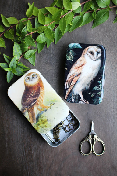 Owl Notion Tins
