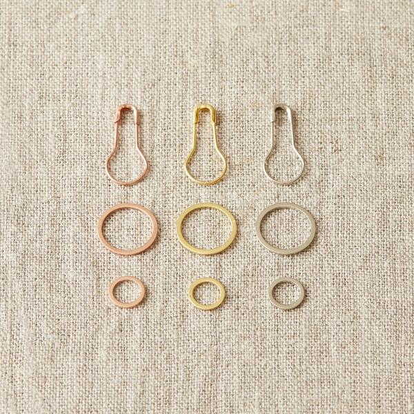 Precious Metal Stitch Markers