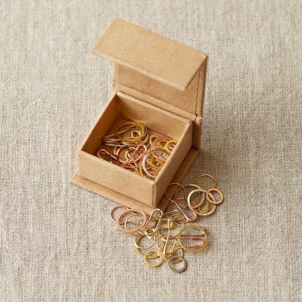 Precious Metal Stitch Markers